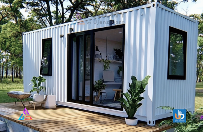 BackYard Renaissance (BR001D) : 20ft Container Home Office