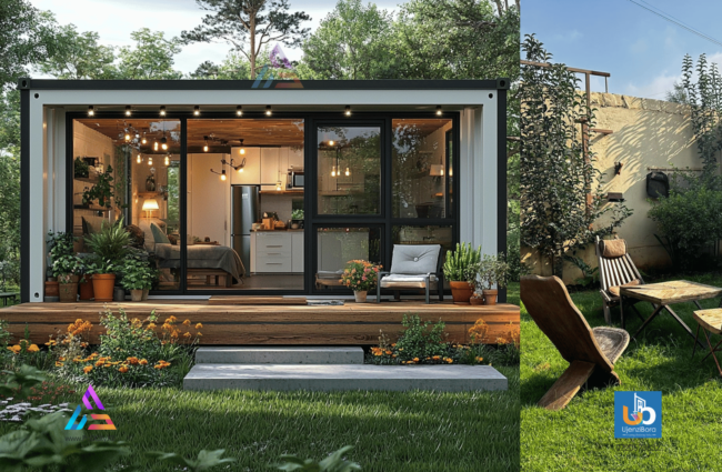 UB01P: Cozy Container Home with Garden